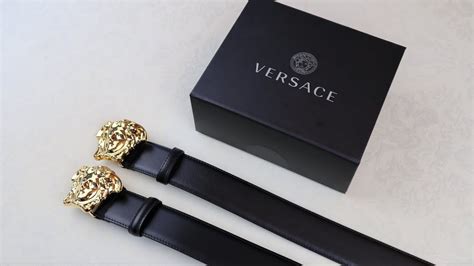 spot a fake versace belt|is versus versace real.